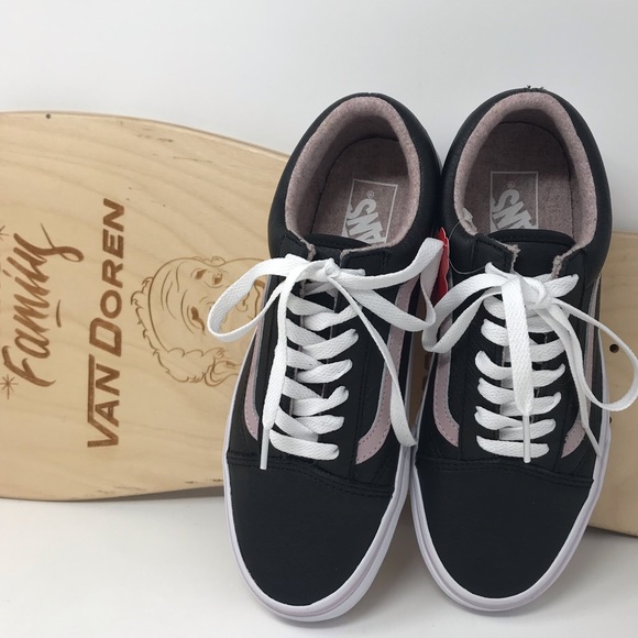 VANS Old Skool Leather Flannel Violet W AUTHENTIC - Picture 2 of 8